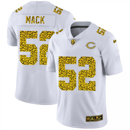 Men's Nike Khalil Mack Navy Chicago Bears Vapor Limited Jersey