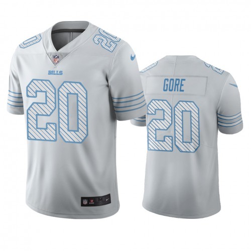 Buffalo Buffalo Bills #20 Frank Gore White Vapor Limited City Edition NFL Jersey