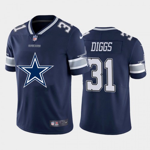 Men's Nike Trevon Diggs Navy Dallas Cowboys Vapor Elite Jersey