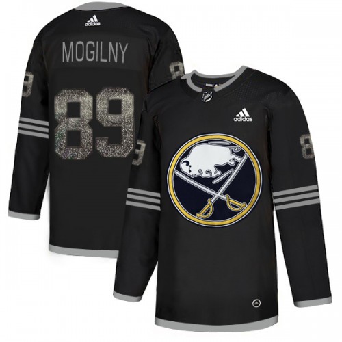 Adidas Buffalo Sabres No89 Alexander Mogilny Navy Blue Home Authentic USA Flag Stitched NHL Jersey