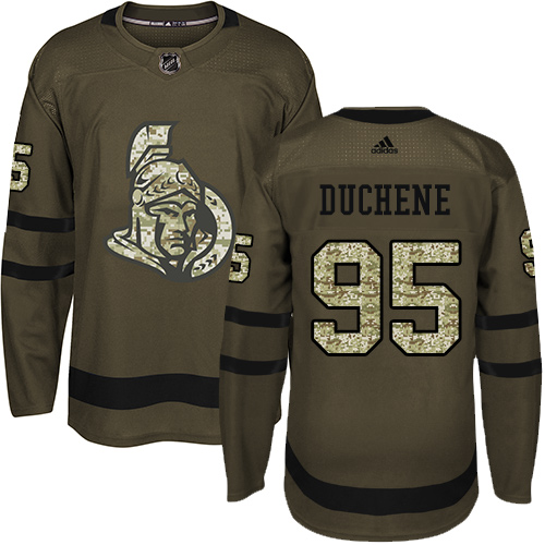 Columbus Blue Jackets No95 Matt Duchene Camo 2017 Veterans Day Stitched Jersey