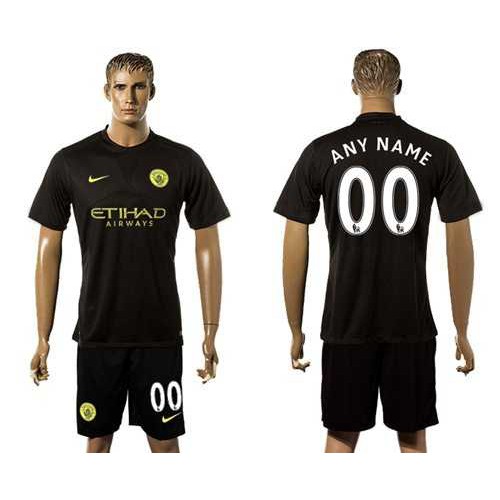 Manchester City Personalized Away Soccer Club Jersey