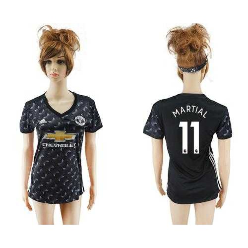 Manchester United #11 Martial Away Soccer Club Jersey