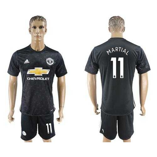 Manchester United #11 Martial Away Soccer Club Jersey