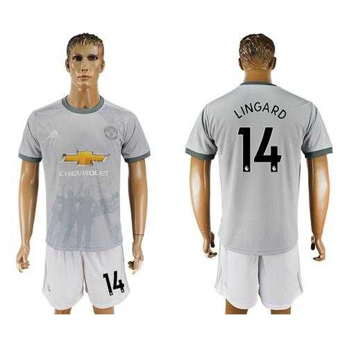 Manchester United #14 Lingard Sec Away Soccer Club Jersey
