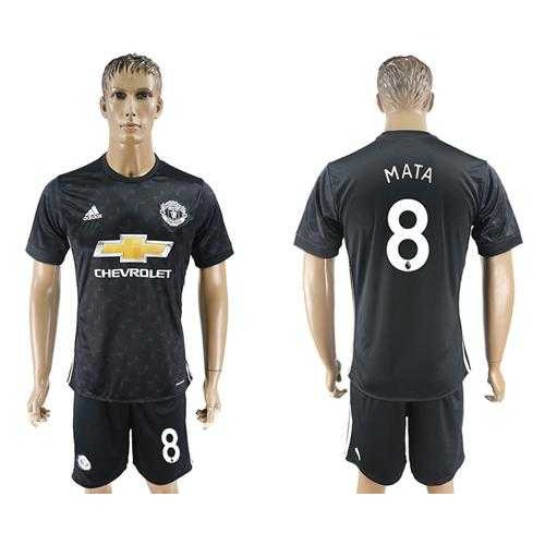 Manchester United #8 Mata Away Soccer Club Jersey