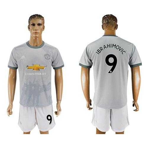 Manchester United #9 Ibrahimovic Sec Away Soccer Club Jersey