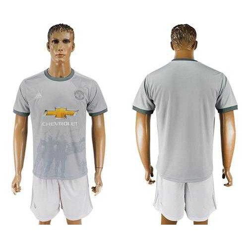 Manchester United Blank Sec Away Soccer Club Jersey