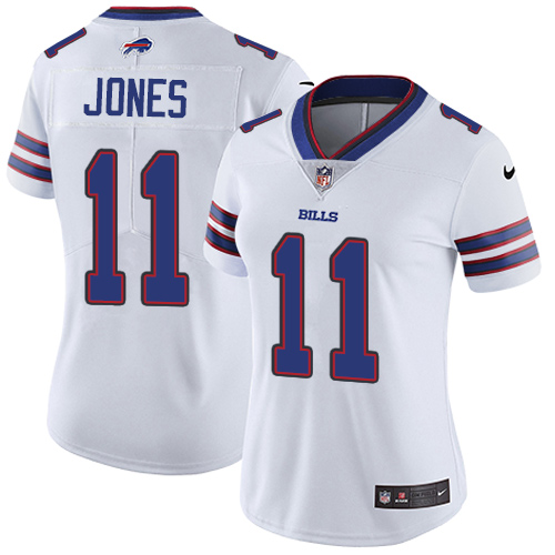 Nike Buffalo Bills #11 Zay Jones White Women’s Stitched NFL Vapor Untouchable Limited Jersey