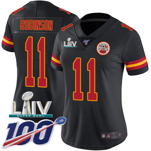 Nike Kansas City Chiefs No11 Demarcus Robinson White Men's Super Bowl LV Bound Stitched NFL New Elite Jersey