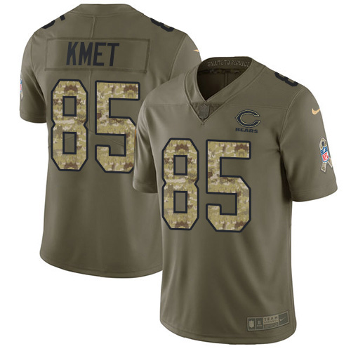 Nike Chicago Bears No85 Cole Kmet Navy Blue Alternate Men's Stitched NFL Vapor Untouchable Elite Jersey