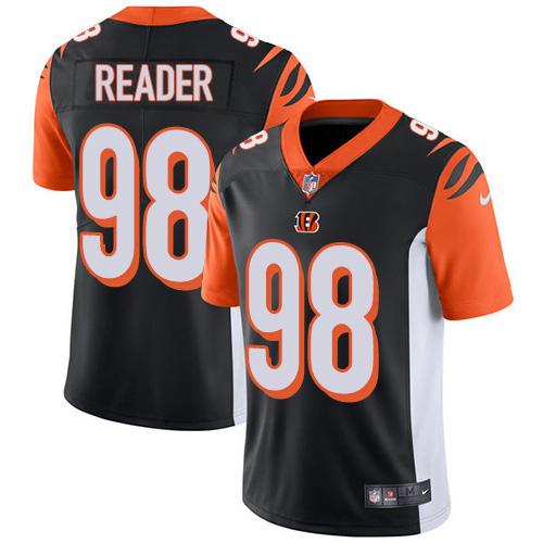 Nike Cincinnati Bengals #98 D.J. Reader Black Team Color Youth Stitched NFL Vapor Untouchable Limited Jersey