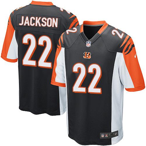 Nike Cincinnati Bengals #22 William Jackson Black Team Color Youth Stitched NFL Elite Jersey