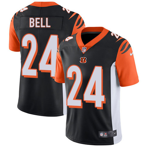 Nike Cincinnati Bengals #24 Vonn Bell Black Team Color Youth Stitched NFL Vapor Untouchable Limited Jersey