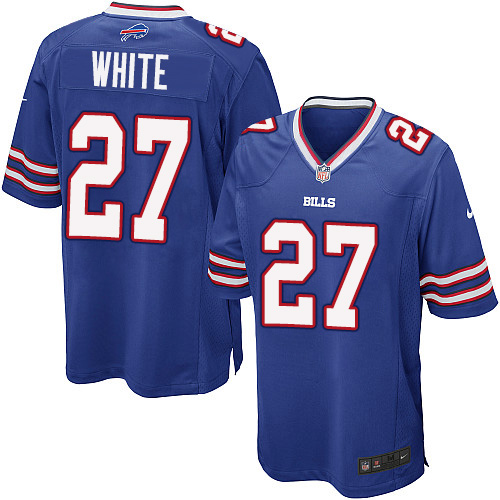 Nike Buffalo Bills #27 Tre’Davious White Royal Blue Team Color Youth Stitched NFL New Elite Jersey