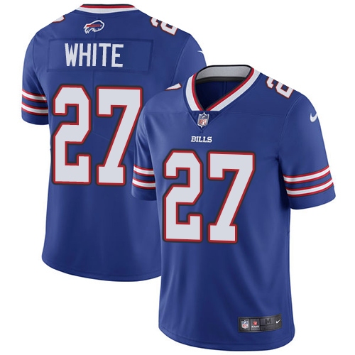 Nike Buffalo Bills #27 Tre’Davious White Royal Blue Team Color Youth Stitched NFL Vapor Untouchable Limited Jersey