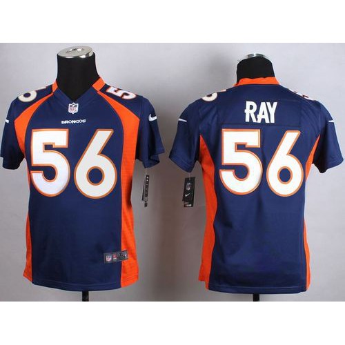 Nike Denver Broncos #56 Shane Ray Blue Alternate Youth Stitched NFL New Elite Jersey