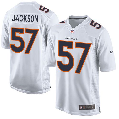 Nike Denver Broncos #57 Tom Jackson White Youth Stitched NFL Game Event Jersey