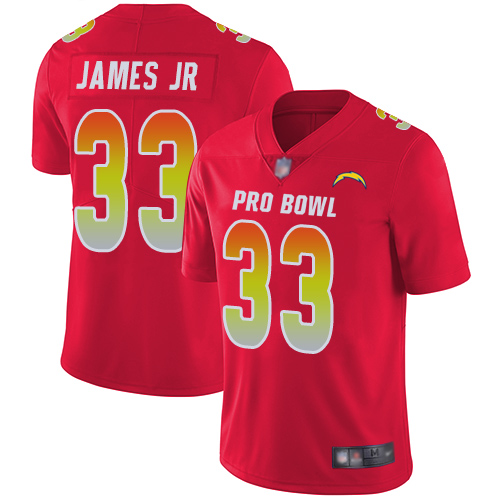 Nike Los Angeles Chargers #33 Derwin James Jr Red Youth Stitched NFL Limited AFC 2019 Pro Bowl Jersey