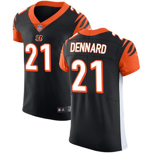 Nike Cincinnati Bengals #21 Darqueze Dennard Black Team Color Men’s Stitched NFL Vapor Untouchable Elite Jersey