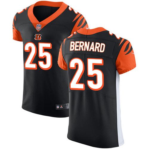 Nike Cincinnati Bengals #25 Giovani Bernard Black Team Color Men’s Stitched NFL Vapor Untouchable Elite Jersey