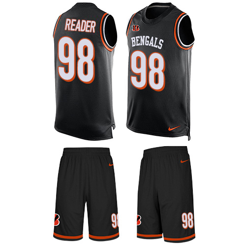 Nike Cincinnati Bengals #98 D.J. Reader Black Team Color Men’s Stitched NFL Limited Tank Top Suit Jersey