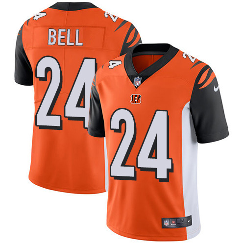 Nike Cincinnati Bengals #24 Vonn Bell Orange Alternate Men’s Stitched NFL Vapor Untouchable Limited Jersey
