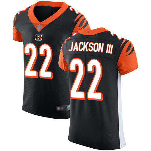 Nike Cincinnati Bengals #22 William Jackson III Black Team Color Men’s Stitched NFL Vapor Untouchable Elite Jersey