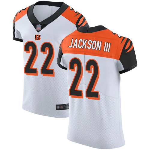 Nike Cincinnati Bengals #22 William Jackson III White Men’s Stitched NFL Vapor Untouchable Elite Jersey