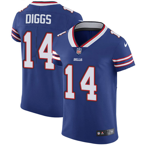 Nike Buffalo Bills #14 Stefon Diggs Royal Blue Team Color Men’s Stitched NFL Vapor Untouchable Elite Jersey