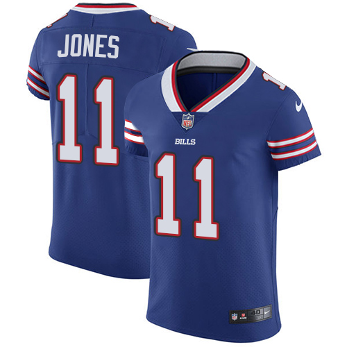 Nike Buffalo Bills #11 Zay Jones Royal Blue Team Color Men’s Stitched NFL Vapor Untouchable Elite Jersey