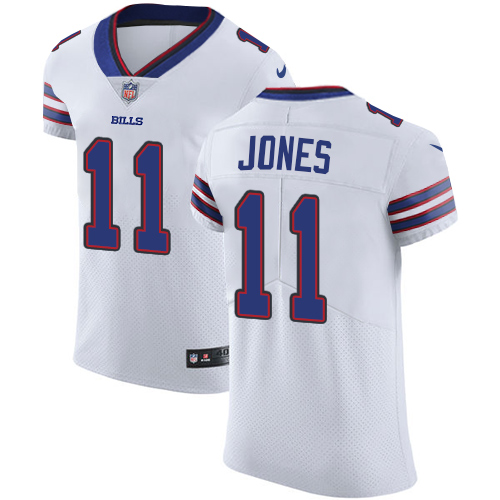 Nike Buffalo Bills #11 Zay Jones White Men’s Stitched NFL Vapor Untouchable Elite Jersey