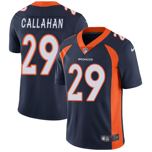 Nike Denver Broncos #29 Bryce Callahan Navy Blue Alternate Men’s Stitched NFL Vapor Untouchable Limited Jersey