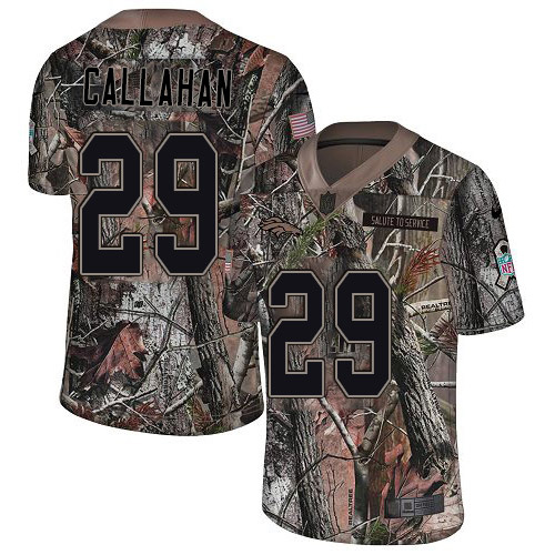 Nike Denver Broncos #29 Bryce Callahan Camo Men’s Stitched NFL Limited Rush Realtree Jersey