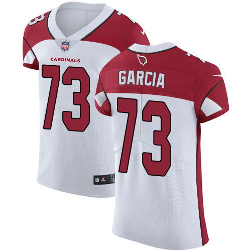 Nike Arizona Cardinals #73 Max Garcia White Men’s Stitched NFL New Elite Jersey