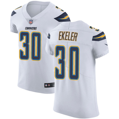 Nike Los Angeles Chargers #30 Austin Ekeler White Men’s Stitched NFL Vapor Untouchable Elite Jersey