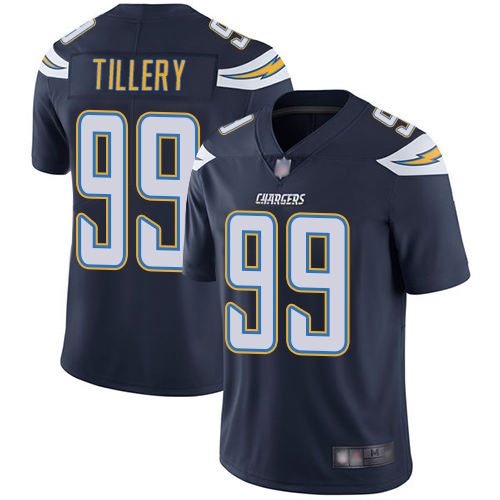 Nike Los Angeles Chargers #99 Jerry Tillery Navy Blue Team Color Men’s Stitched NFL Vapor Untouchable Limited Jersey