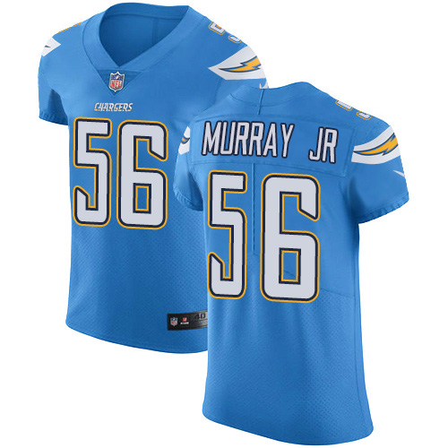 Nike Los Angeles Chargers No56 Kenneth Murray Jr Electric Blue Alternate Men's Stitched NFL Vapor Untouchable Limited Jersey