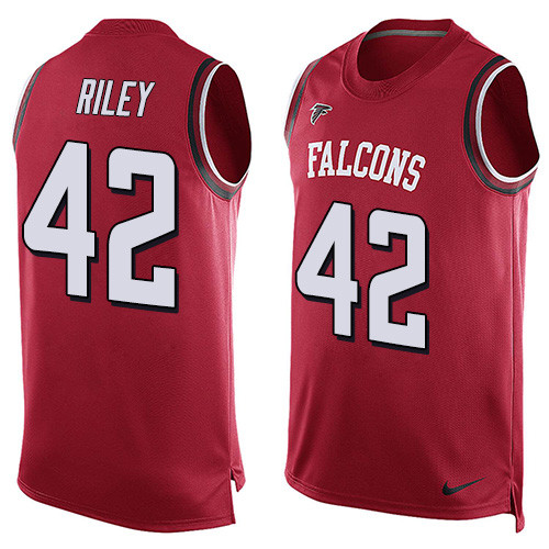 Nike Atlanta Falcons No42 Duke Riley Red Team Color Men's Stitched NFL Vapor Untouchable Elite Jersey