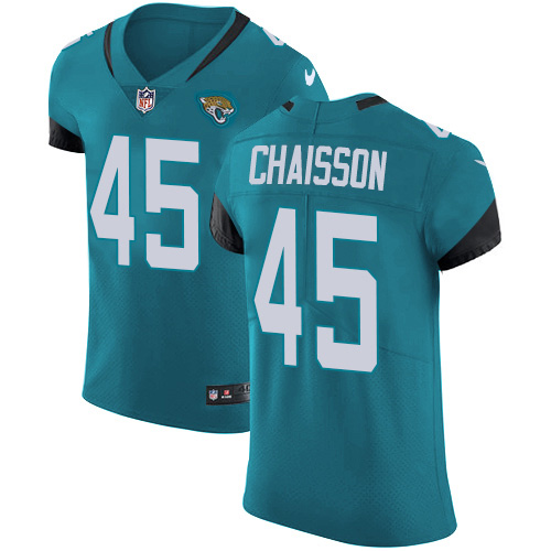 Nike Jacksonville Jaguars #45 K’Lavon Chaisson Teal Green Alternate Men’s Stitched NFL New Elite Jersey