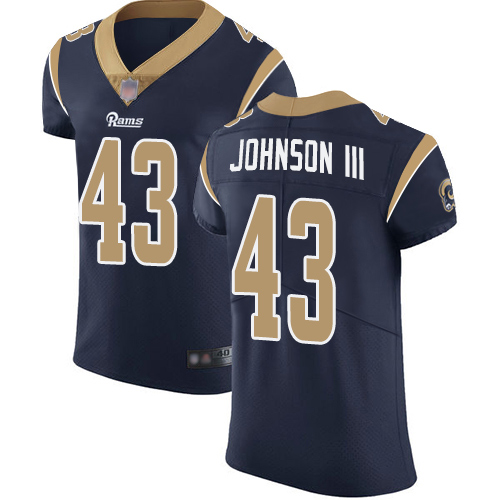 Nike Los Angeles Rams No43 John Johnson III Olive/Camo Men's Stitched NFL Limited 2017 Salute To Service Jersey