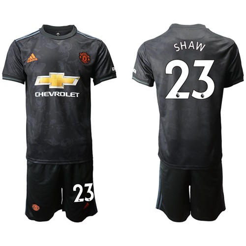 Manchester United #23 Shaw Third Soccer Club Jersey