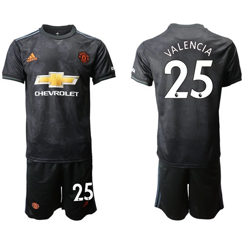 Manchester United #25 Valencia Third Soccer Club Jersey