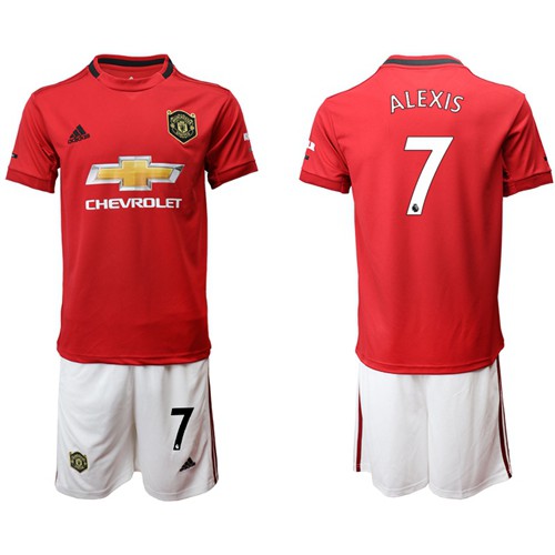 Manchester United #7 Alexis Home Soccer Club Jersey