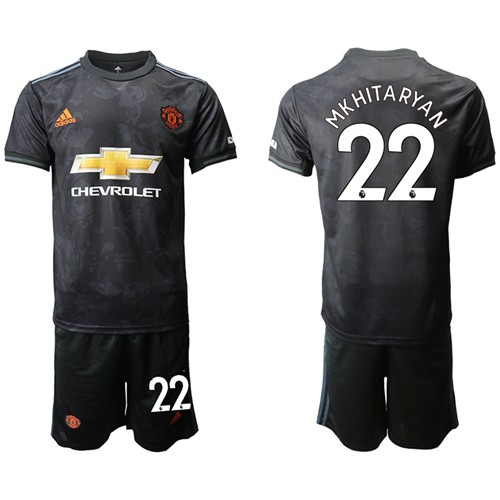Manchester United #22 Mkhitaryan Third Soccer Club Jersey