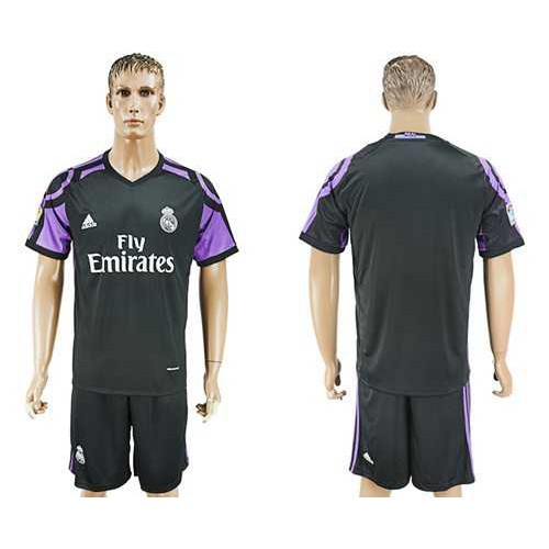 Real Madrid Blank Sec Away Soccer Club Jersey