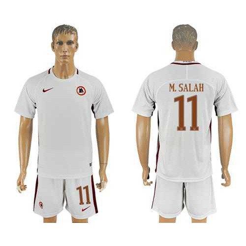Roma #11 M.Salah Away Soccer Club Jersey
