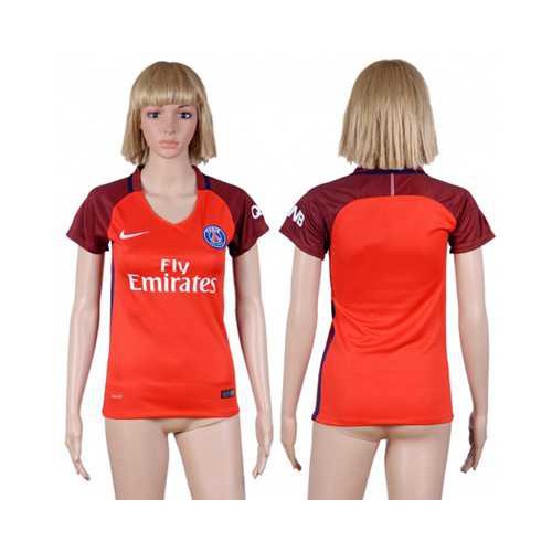 Women”s Paris Saint-Germain Blank Away Soccer Club Jersey
