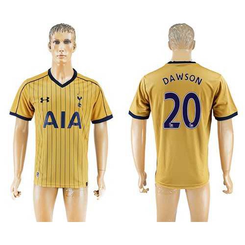 Tottenham Hotspur #20 Dawson Sec Away Soccer Club Jersey