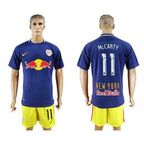 Red Bull #11 McCarty Away Soccer Club Jersey